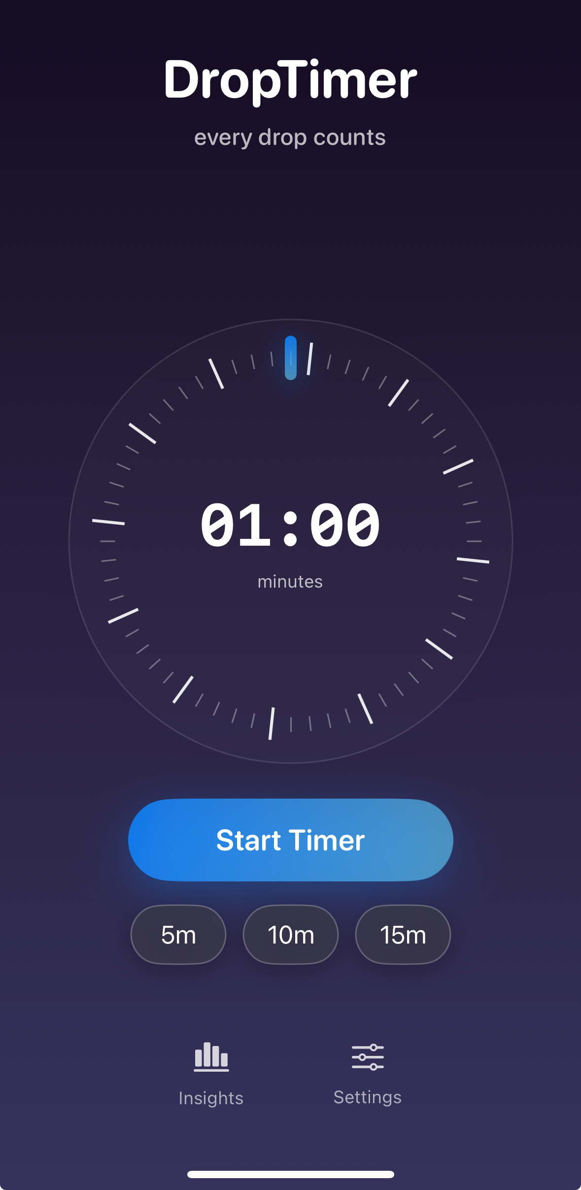 DropTimer Screenshot 2